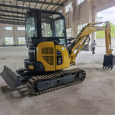 Asal Jepang PC30 Digunakan Komatsu Excavator PC30 Crawler Excavator Bekas Komatsu Hydraulic Excavator PC30