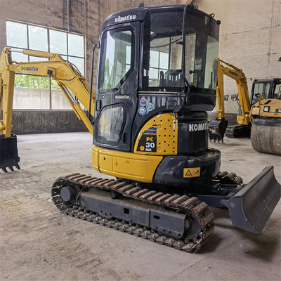 Asal Jepang PC30 Digunakan Komatsu Excavator PC30 Crawler Excavator Bekas Komatsu Hydraulic Excavator PC30