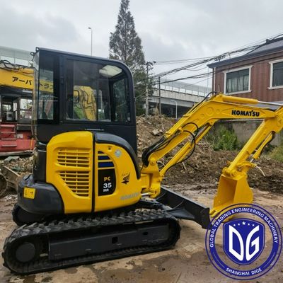 USED PC35 excavator dengan kemampuan penanganan material yang efisien