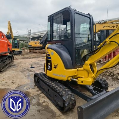 Pengguna Ramah PC35 Digunakan Crawler Excavator 95 Baru Mini Komatsu Excavator 3.5t