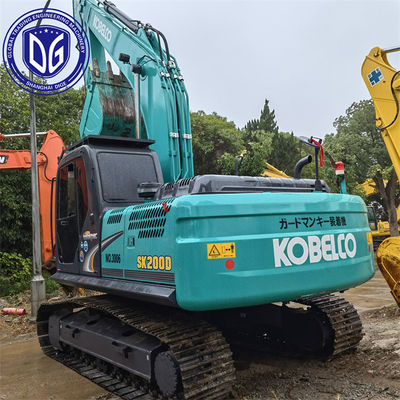 Kobelco SK200-8 Excavator bekas Asal dari Jepang Konsumsi bahan bakar rendah Kondisi baik