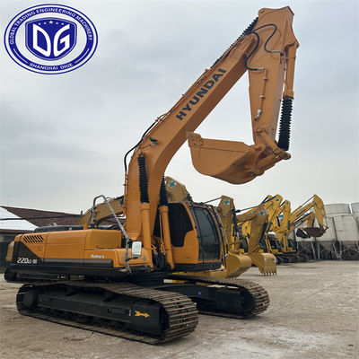 Hyundai 220-9 Digunakan Hyundai Crawler Excavator