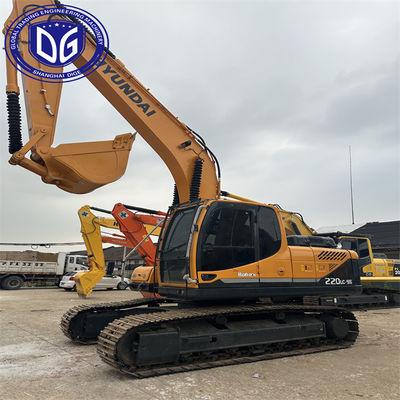 Kapasitas tinggi Hyundai 220 20ton bekas Excavator Model populer Dalam kondisi baik