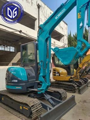 SK55 5.5Ton Kobelco Mini Digunakan Excavator Dengan Kualitas Baik Dan Fungsi yang Luar Biasa Dijual