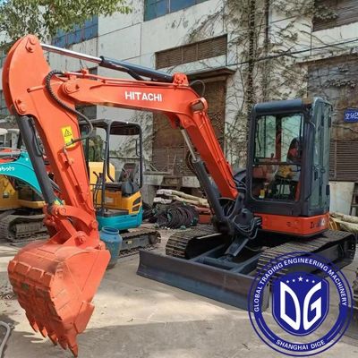 ZX50 Digunakan Hitachi 5 Ton Excavator Light Wear And Tear Dengan Adaptive Power Modes