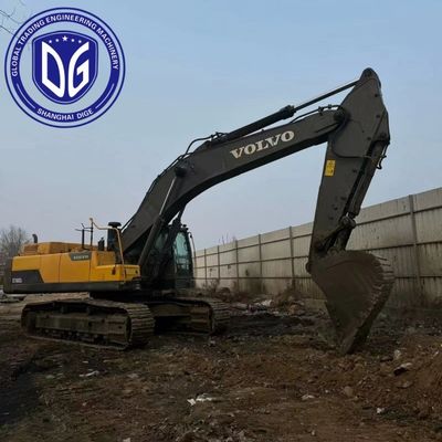 Digunakan Volvo EC480 48Ton Crawler Excavator Peralatan Konstruksi Besar Dalam kondisi baik