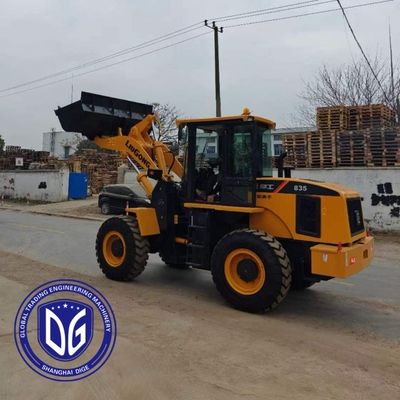 Loader depan 835 Loader Liugong bekas Mesin Loader bekas yang kuat