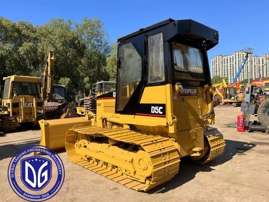 D5C Digunakan Caterpillar Dozer Hydraulic Bulldozer 16 Ton