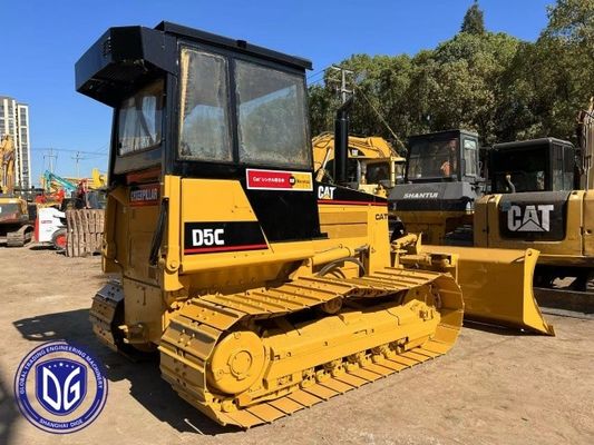 D5C Digunakan Caterpillar Dozer Hydraulic Bulldozer 16 Ton