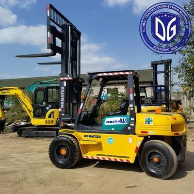 7 Ton Bekas Komatsu Forklift Gaya Mesin Mekanis