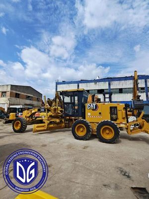 140k Caterpillar Digunakan Grader Mesin hidrolik yang kuat