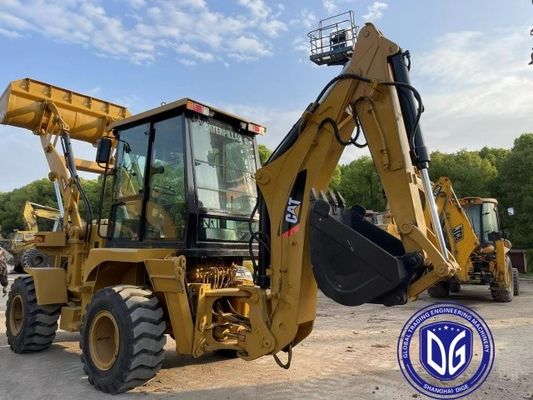 416E Caterpillar Mesin penarik bekas Mesin penarik bekas yang kuat mesin hidraulik