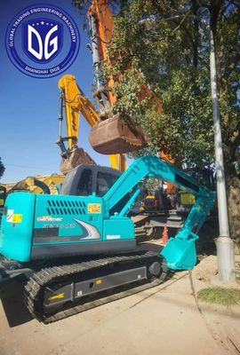 Sk75 Bermanuver Digunakan Kobelco 7.5 Ton Excavator Serbaguna Untuk Konstruksi