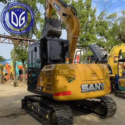 Sany SY75C 7.5 Ton Digunakan Crawler Excavator Dengan Advanced Cooling System