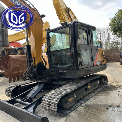 Sany Sy55C Digunakan 5,5 Ton Excavator Dengan Sistem Cepat Mulai Mesin dan layar terang