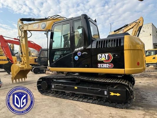 313D2GC Digunakan ulat 13 ton excavator dengan desain kompak untuk ruang sempit