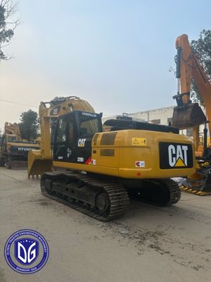 Cutting Edge Digunakan Caterpillar 329D Excavator 29T Dengan Operasi hidraulik yang lancar