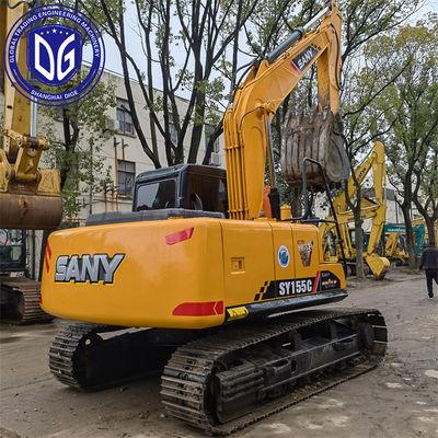 Sany SY155 15.5T Digunakan Crawler Excavator Efisien Dan Menghemat Energi Sistem Daya