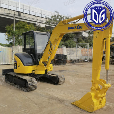 Perlindungan segala arah kelas industri USED PC50 excavator dengan mesin bertenaga tinggi