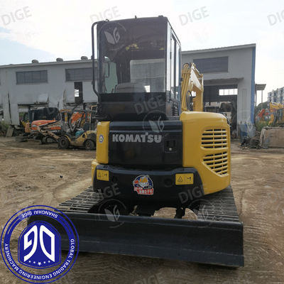 Perlindungan segala arah kelas industri USED PC50 excavator dengan mesin bertenaga tinggi