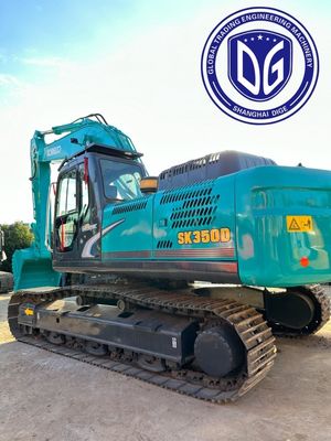 Low Maintenance Sk350 Digunakan Kobelco 35 Ton Excavator