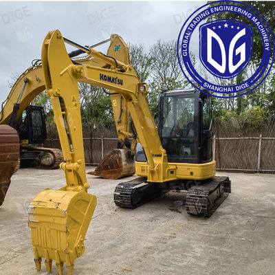 Komatsu PC55 Hydraulic Excavator 4D88E-6 Model Mesin Dan Konstruksi yang awet Untuk Pekerjaan Berat