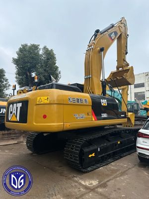 Digunakan CAT 336D 36Ton Caterpillar Crawler Hydraulic Excavator Fungsi hidraulik halus