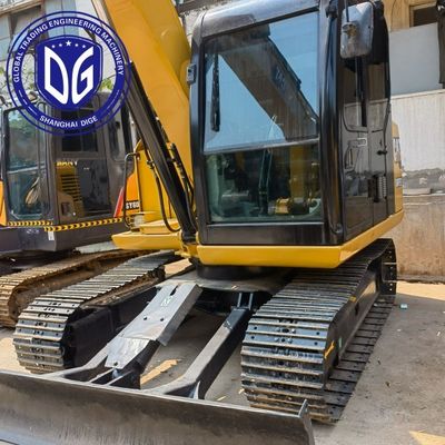 Cat 307 Excavator Kemampuan penanganan material yang efisien 307E2 Digunakan Caterpillar Excavator 7 Ton