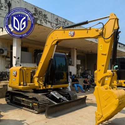 Kemampuan penanganan bahan yang efisien 307E2 Excavator Caterpillar bekas 7 Ton
