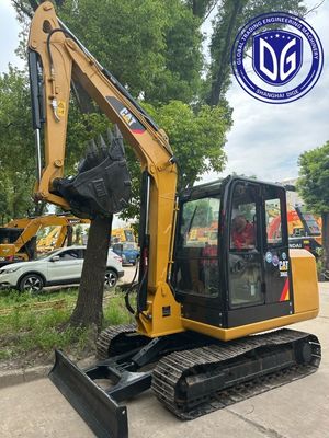 Digunakan 306E 6T Caterpillar Crawler Mini ExcavatorSistem kontrol operasi canggih