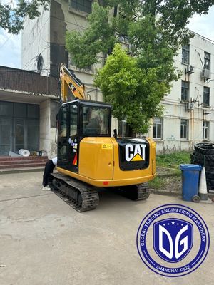 Digunakan 306E 6T Caterpillar Crawler Mini ExcavatorSistem kontrol operasi canggih