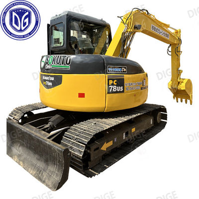 Opsi hemat biaya USED PC78US excavator dengan sistem manajemen traksi canggih