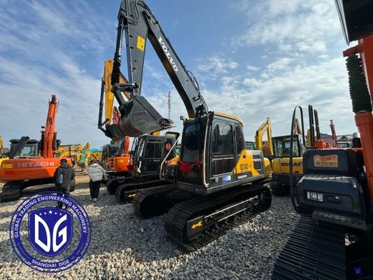 Ec140 14 Ton Volvo Excavator bekas dengan sistem kipas pendingin yang efisien