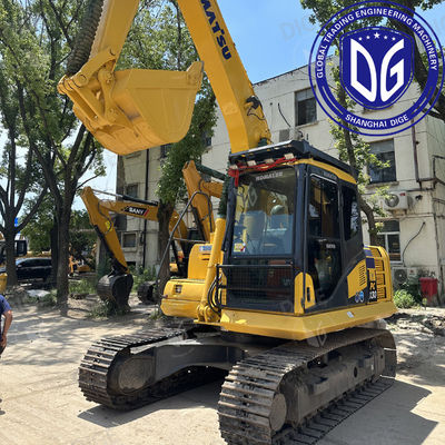 Teman konstruksi klasik USED PC130 excavator dengan sistem hidrolik canggih