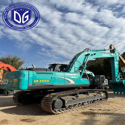 SK200D Jepang bekas Kobelco Excavators 20 Ton Besar Mining Excavator