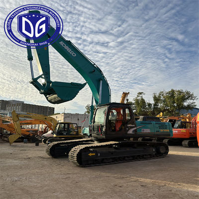 SK200D Jepang bekas Kobelco Excavators 20 Ton Besar Mining Excavator