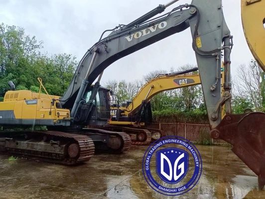 Ec380DL 38 Ton Volvo Excavator Bekas Dengan Sistem Kontrol Emisi Lanjutan