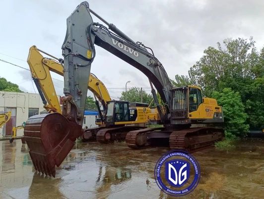 Ec380DL 38 Ton Volvo Excavator Bekas Dengan Sistem Kontrol Emisi Lanjutan