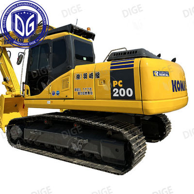 USED PC200-7 excavator yang terawat dengan baik dengan kemampuan penanganan material yang efisien