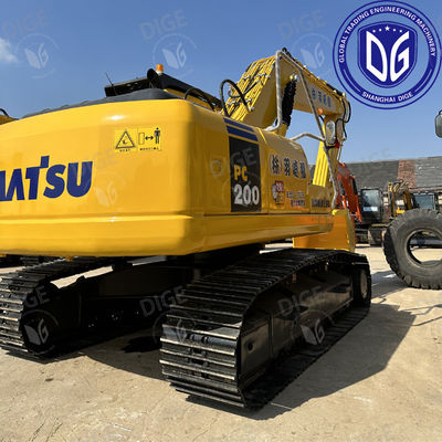 PC200-7 Penggali Komatsu bekas 97% Penggali Crawler baru bekas 20 Ton