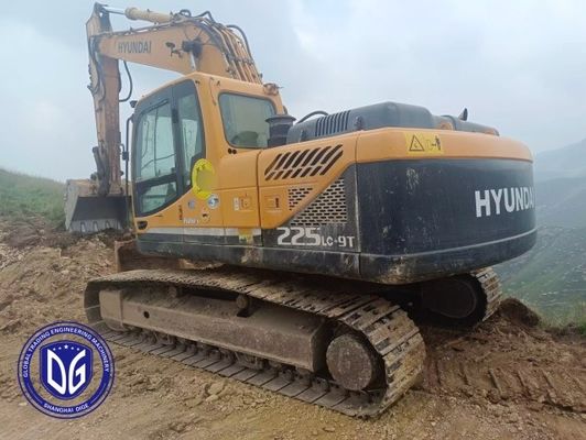 20 ton excavator digunakan Hyundai Model 225LC-9T Wheel Excavator dalam kondisi baik