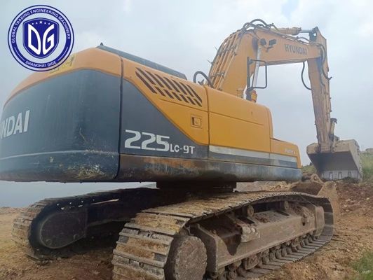 20 ton excavator digunakan Hyundai Model 225LC-9T Wheel Excavator dalam kondisi baik