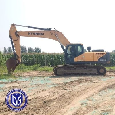 R305VS digunakan 30,5t Hyundai Excavator dan kapasitas pendingin untuk operasi terus menerus