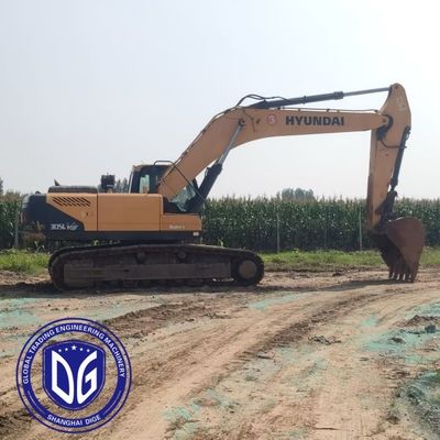 R305VS digunakan 30,5t Hyundai Excavator dan kapasitas pendingin untuk operasi terus menerus