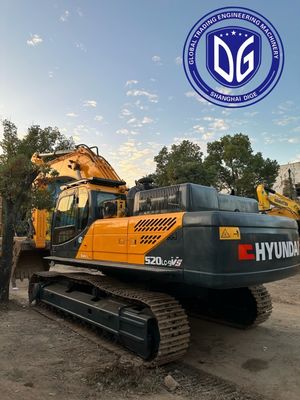 R520LC-9Vs Digunakan Hyundai Hydraulic Excavator dengan sistem kipas pendingin yang efisien