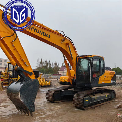 Digunakan Hyundai 22 Ton Excavator 220LC-9S Hydraulic Crawler Excavator
