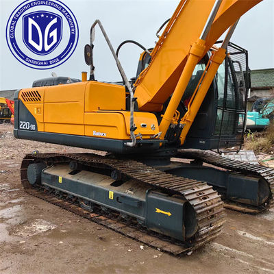 Digunakan Hyundai 22 Ton Excavator 220LC-9S Hydraulic Crawler Excavator