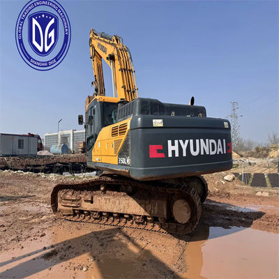 Hyundai 350 35Ton Crawler Hydraulic Excavator Kualitas baik dengan kapasitas tinggi