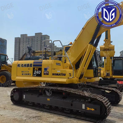 USED PC240-8 excavator berkualitas tinggi dengan kemampuan penetrasi tanah yang ditingkatkan