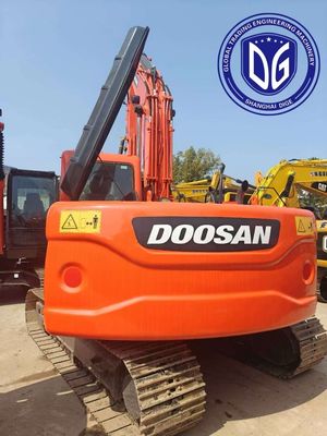 Desain kompak DX140 Digunakan Doosan Excavator hemat biaya, kontrol otomatis